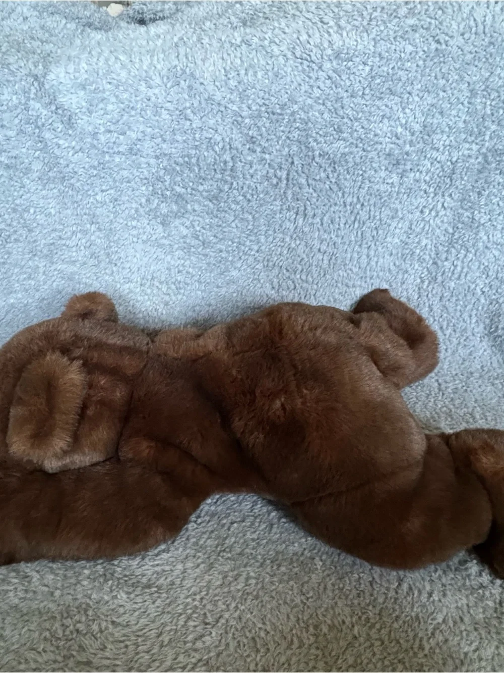 Ty Plush Classic 1996 Large Paws Brown 26” Grizzly Bear Stuffed Animal Laying